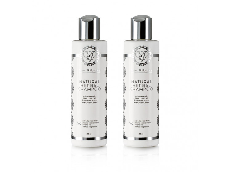 2 x Green Philosophy šampon 200 ml + 200 ml