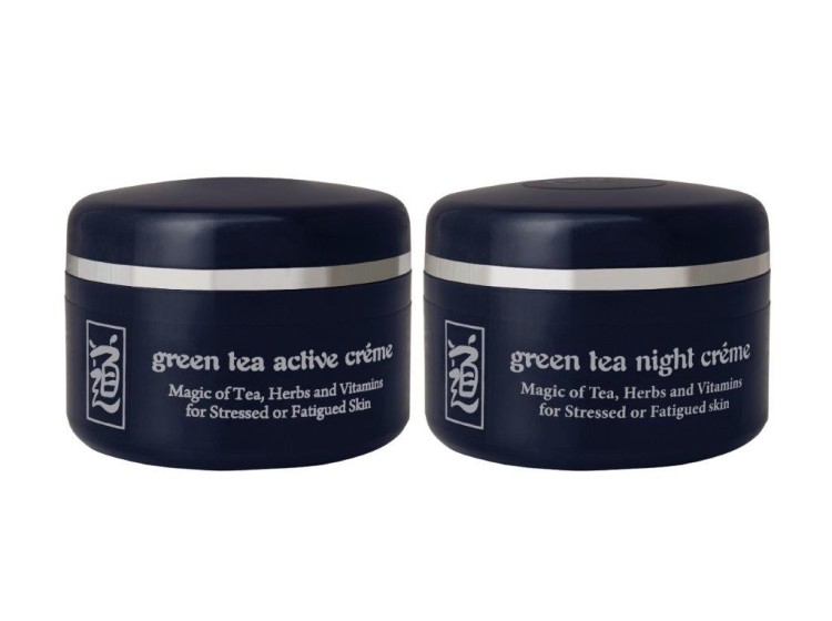 Noční krém se zeleným čajem